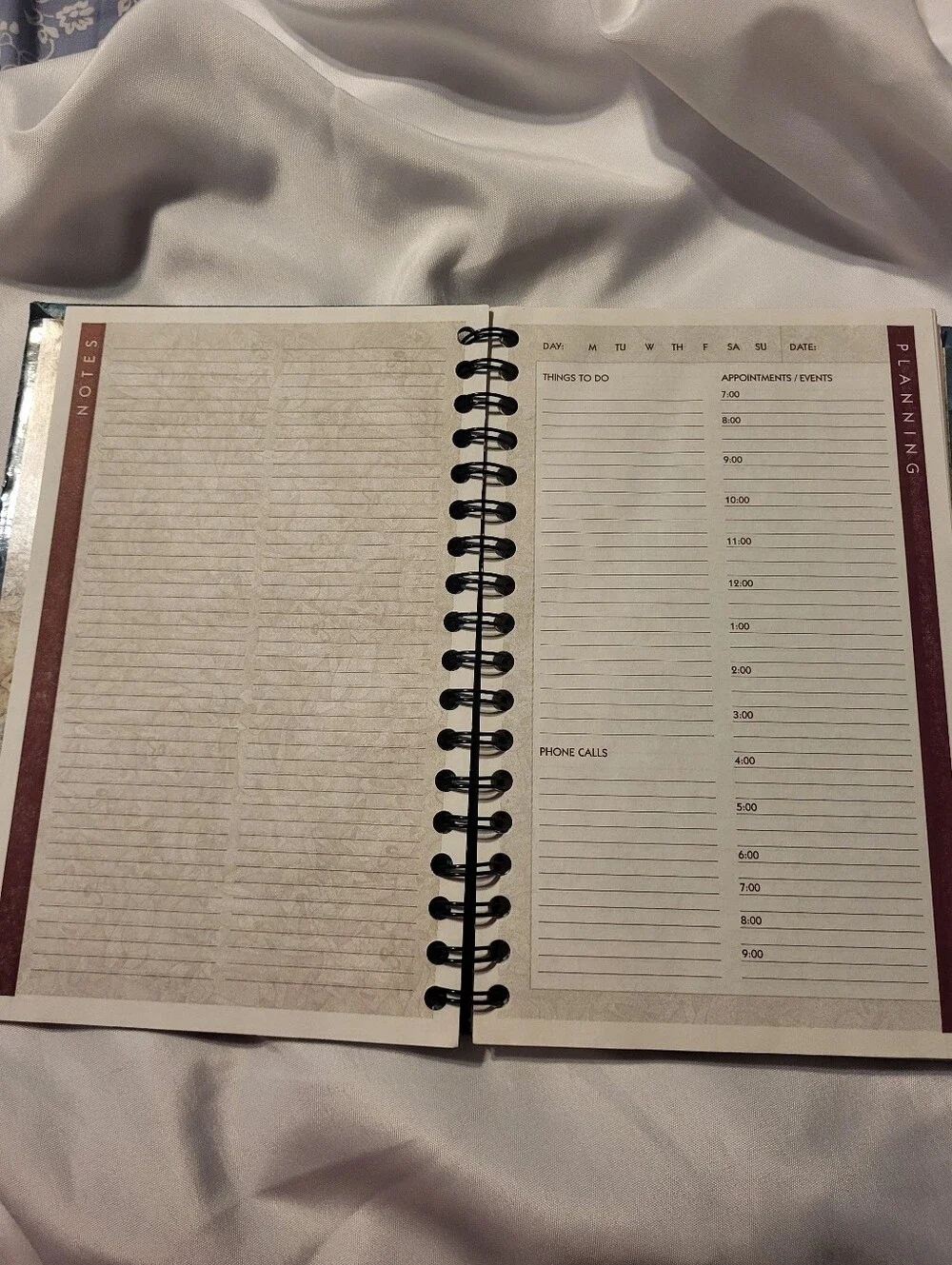Vintage Spiral-Bound Bugs Bunny Tansmanian Devil Planner Looney Tunes